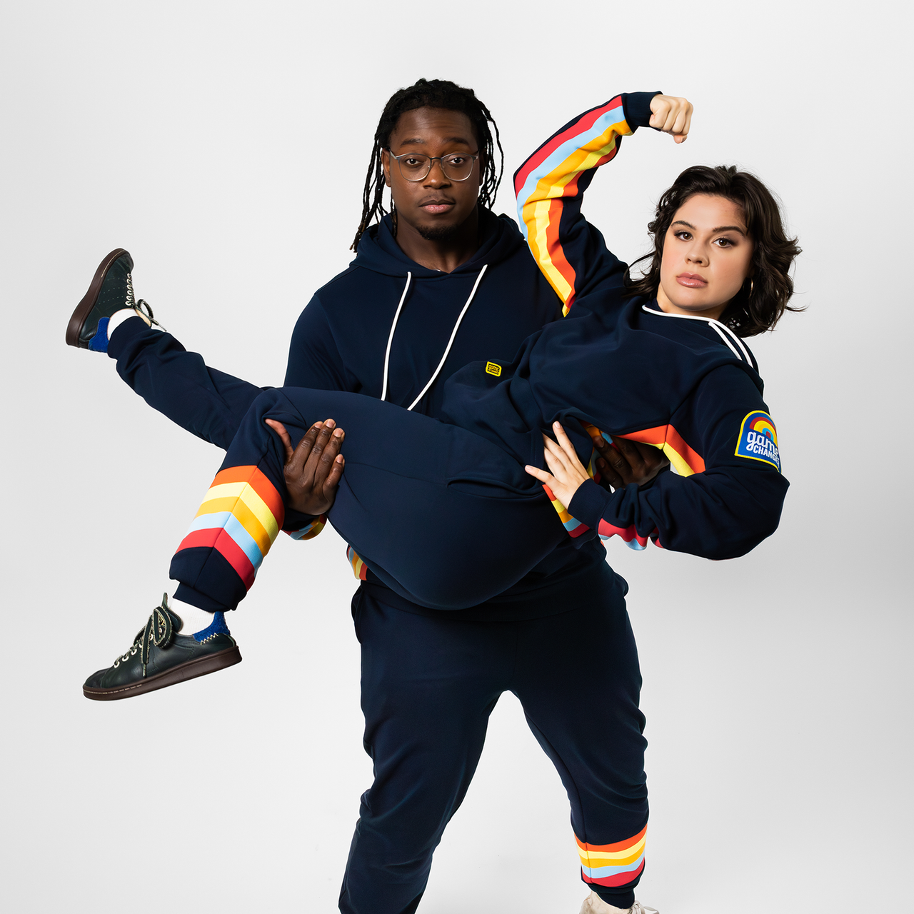 Game Changer Striped Joggers