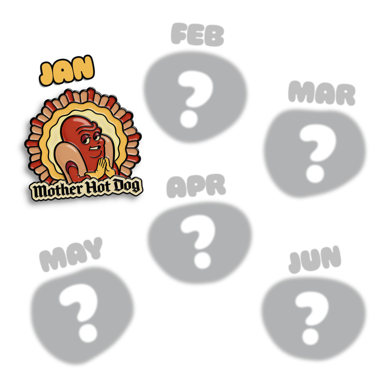 2026 Pin of the Month Bundle (Jan-June)