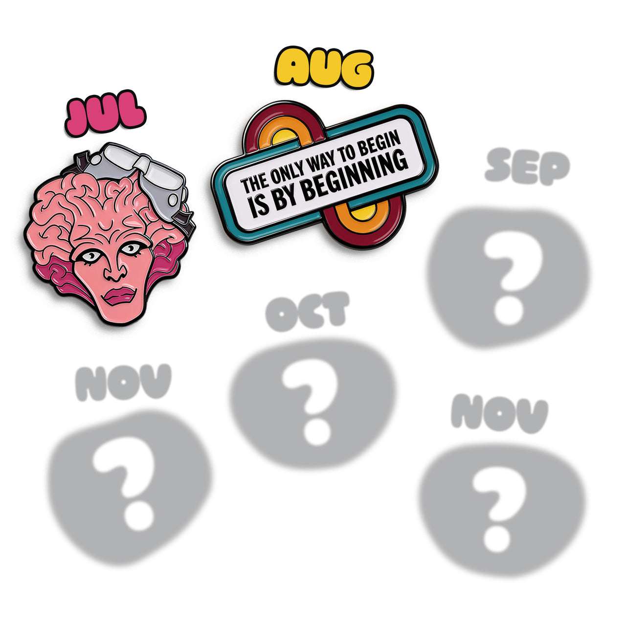 2026 Pin of the Month Bundle (July-Nov)