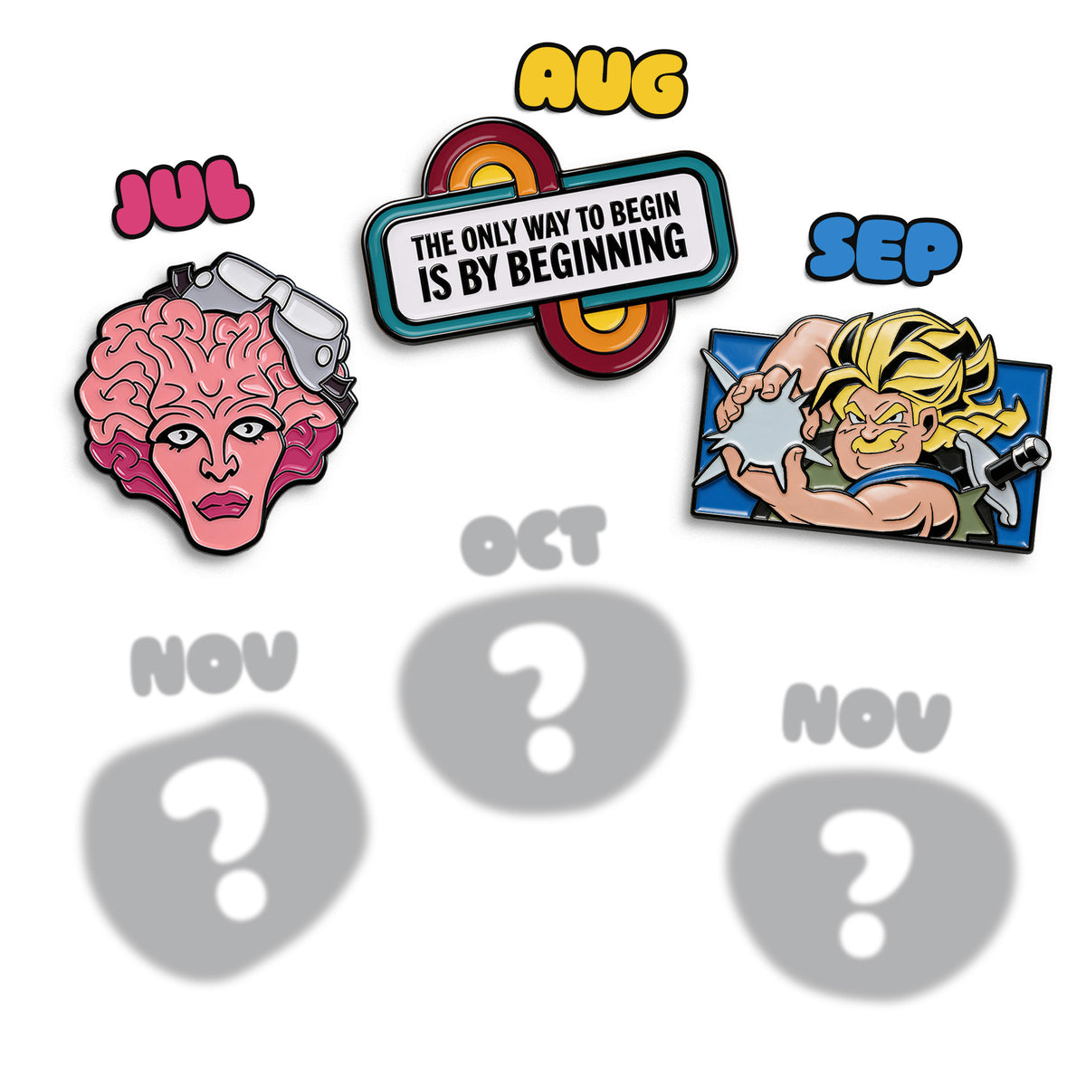 2026 Pin of the Month Bundle (July-Nov)