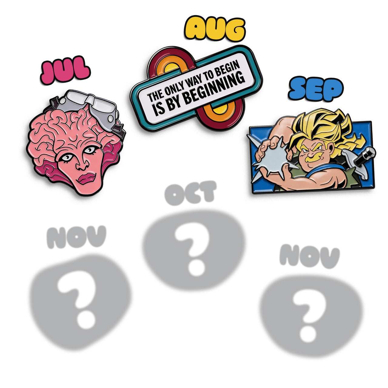 2026 Pin of the Month Bundle (July-Nov)