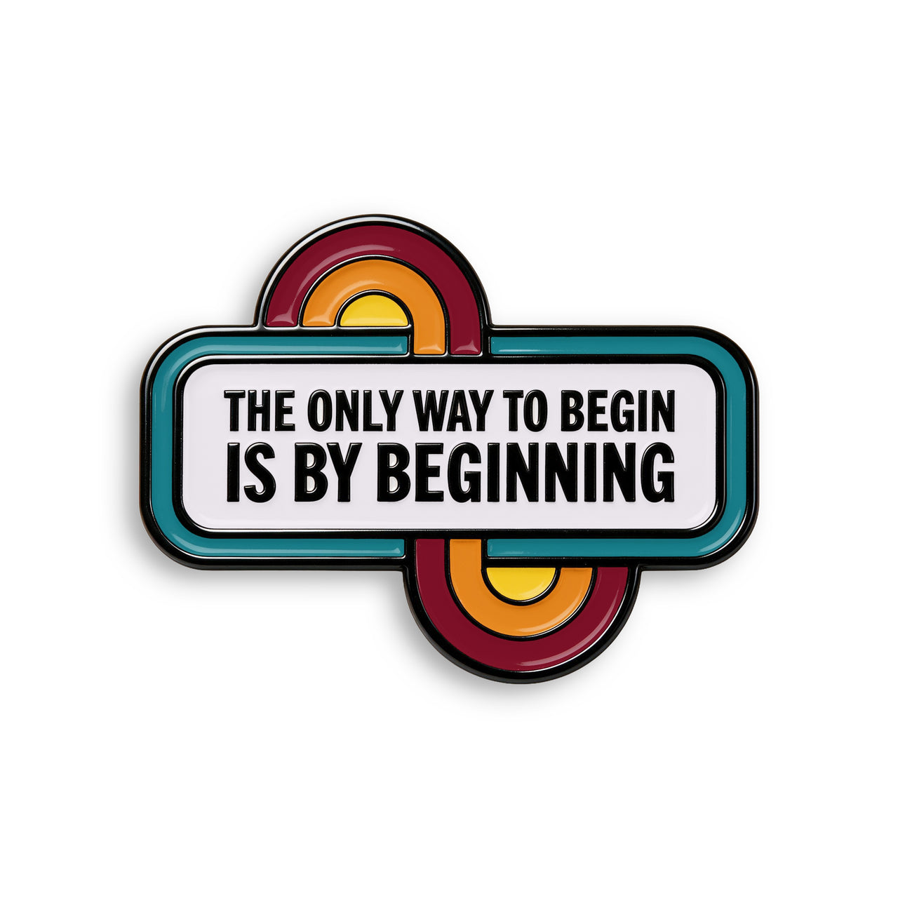 Pin of the Month Aug '26 - The Only Way to Begin