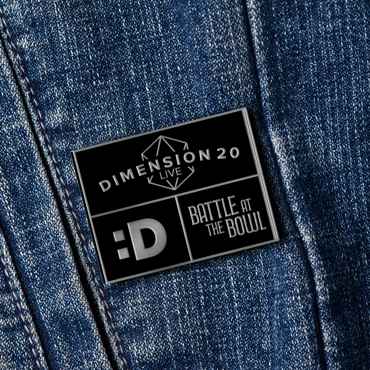 Battle At The Bowl Enamel Pin