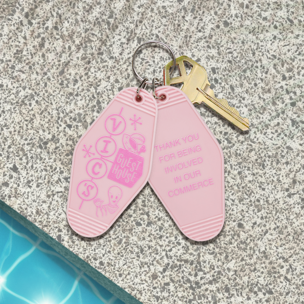 Vic's Guesthouse Keychain