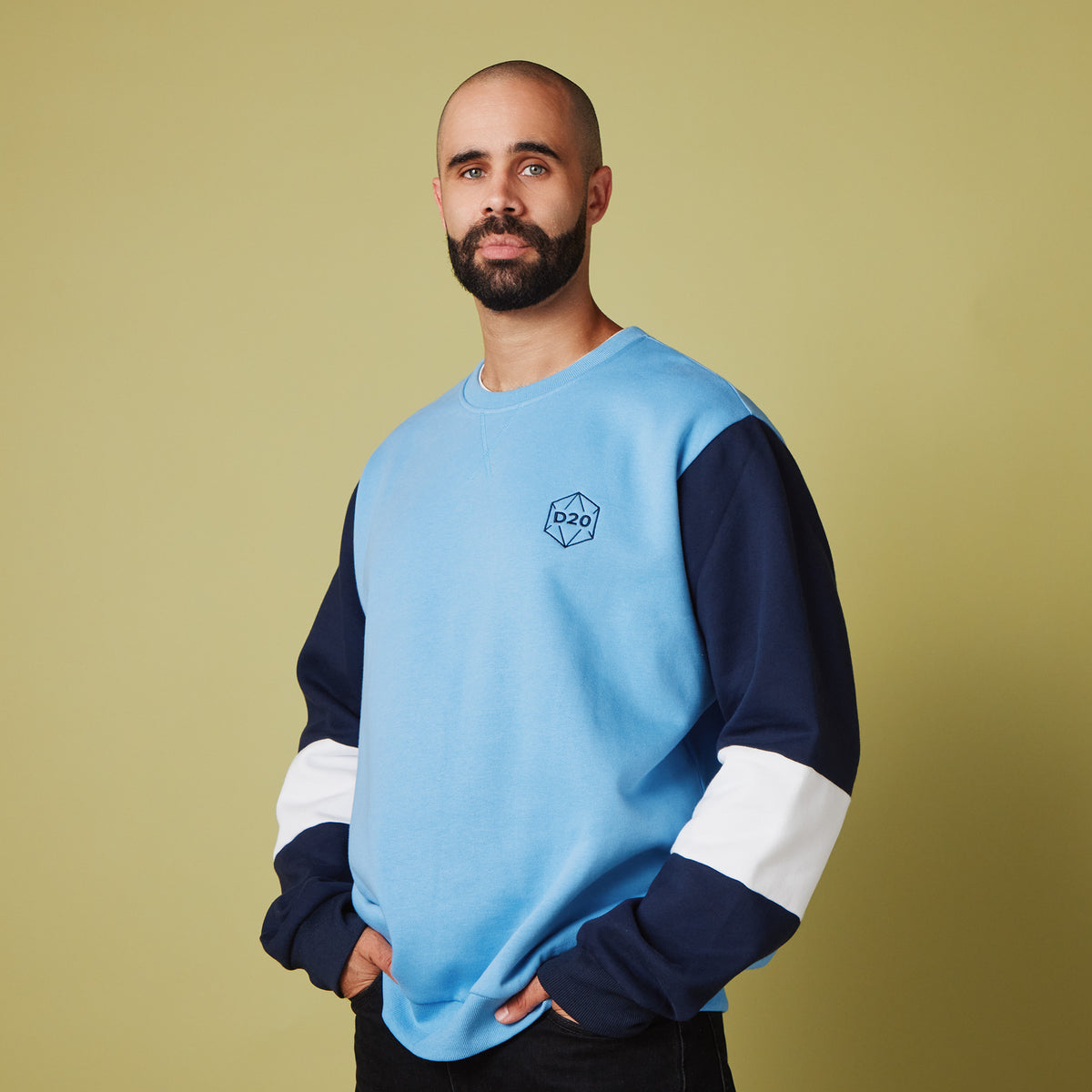 Dimension 20 Colorblock Crewneck