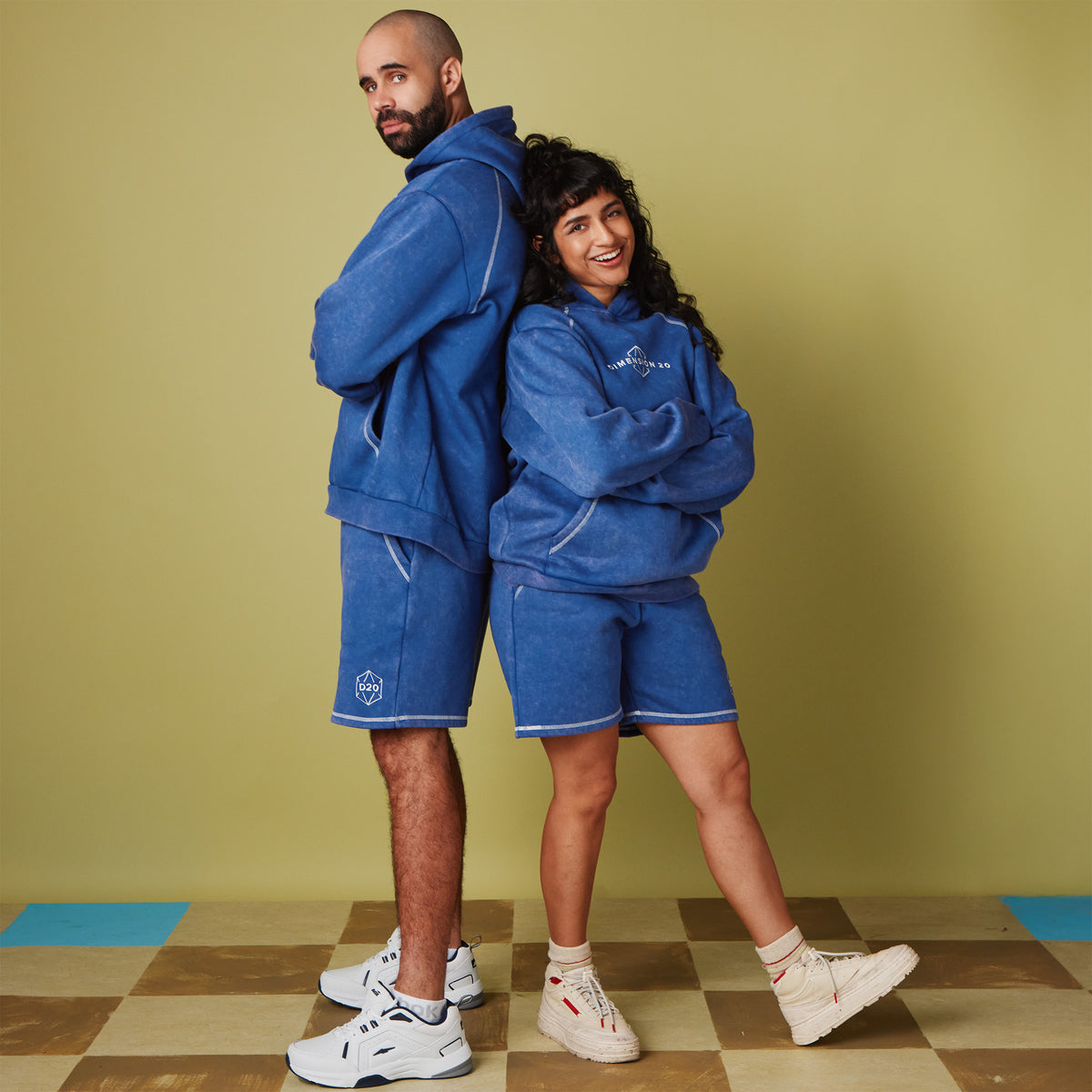 Dimension 20 Contrast Stitched Hoodie