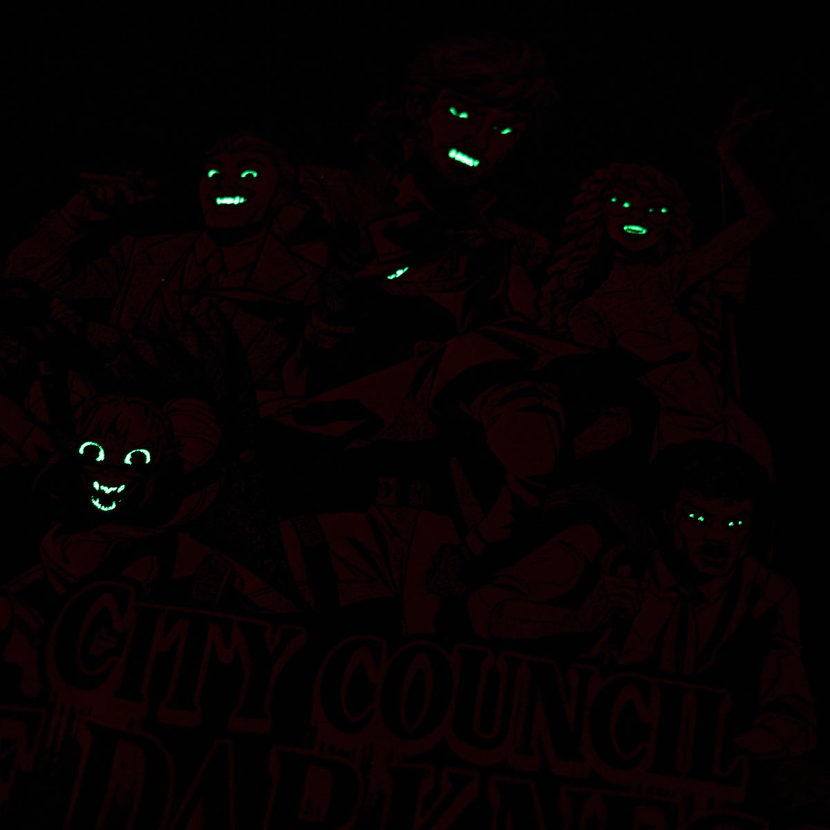 City Council of Darkness Glow-In-Dark Crewneck
