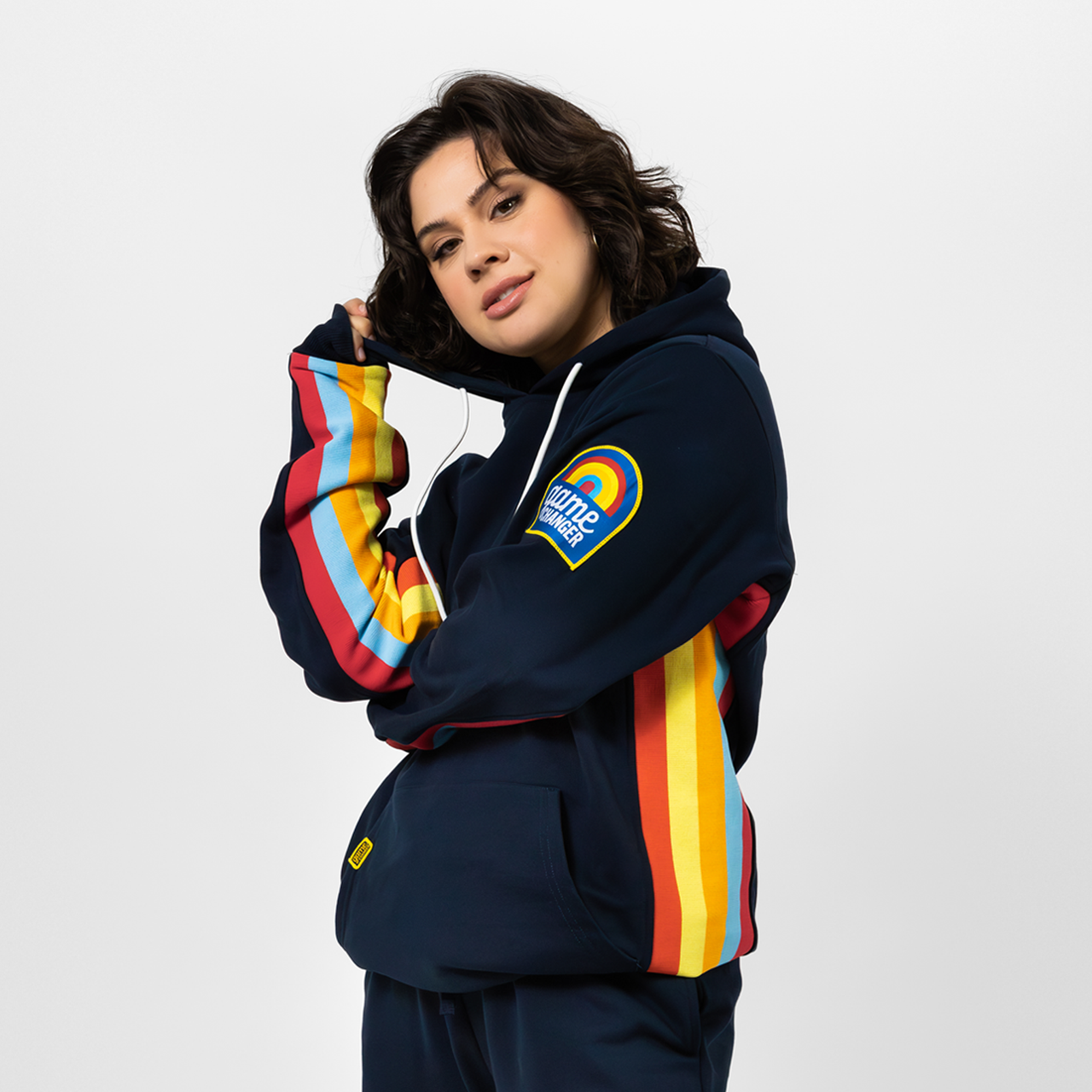 Game Changer Striped Hoodie