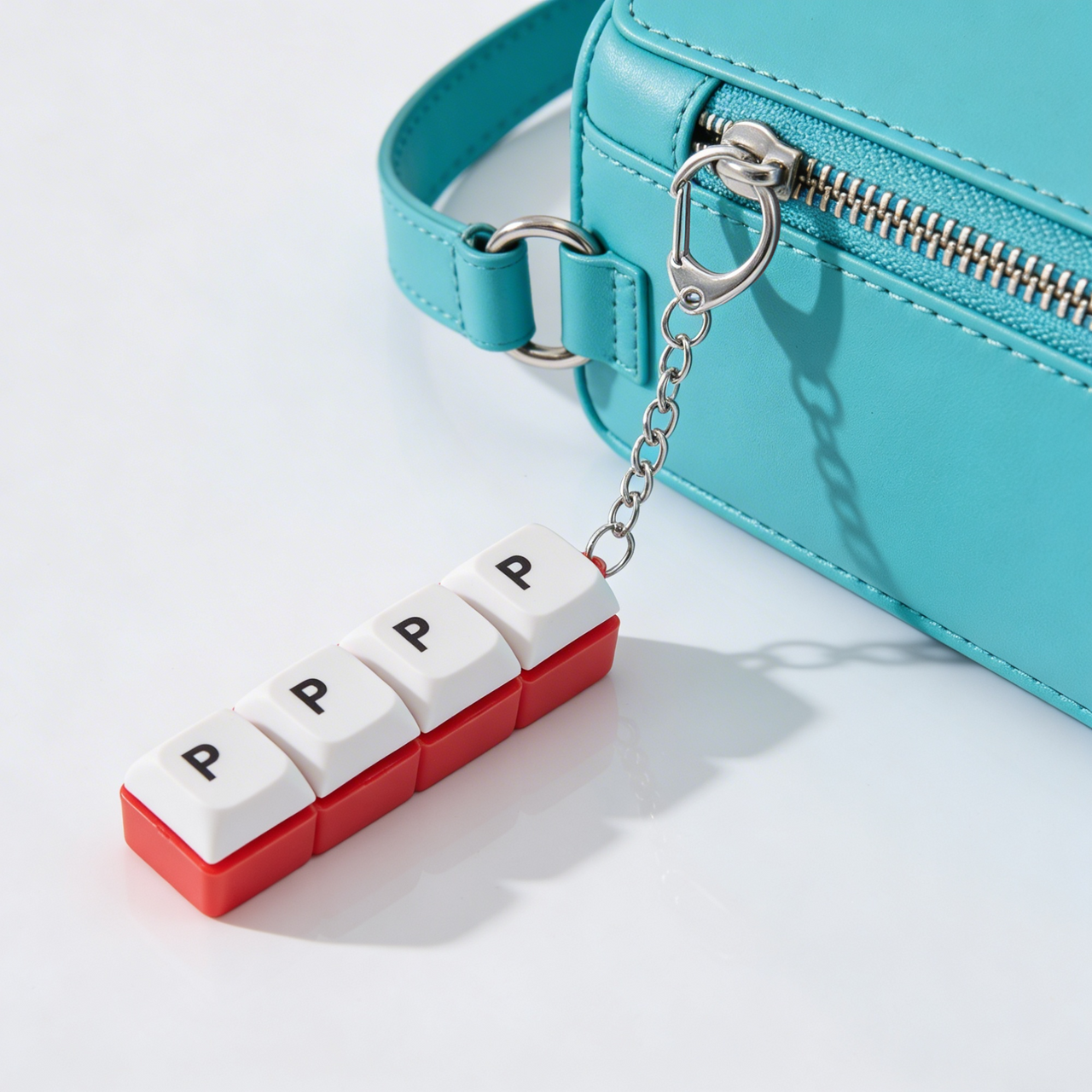 All P Keyboard Keychain