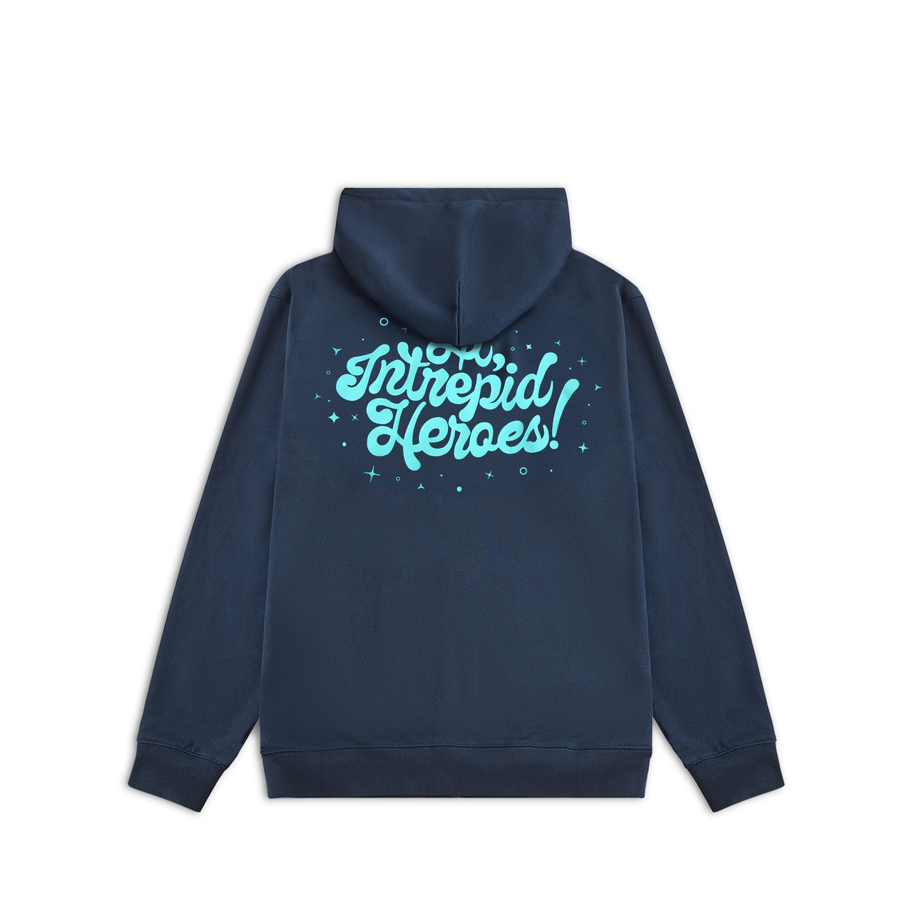 Hi Intrepid Heroes Zip-Up Hoodie
