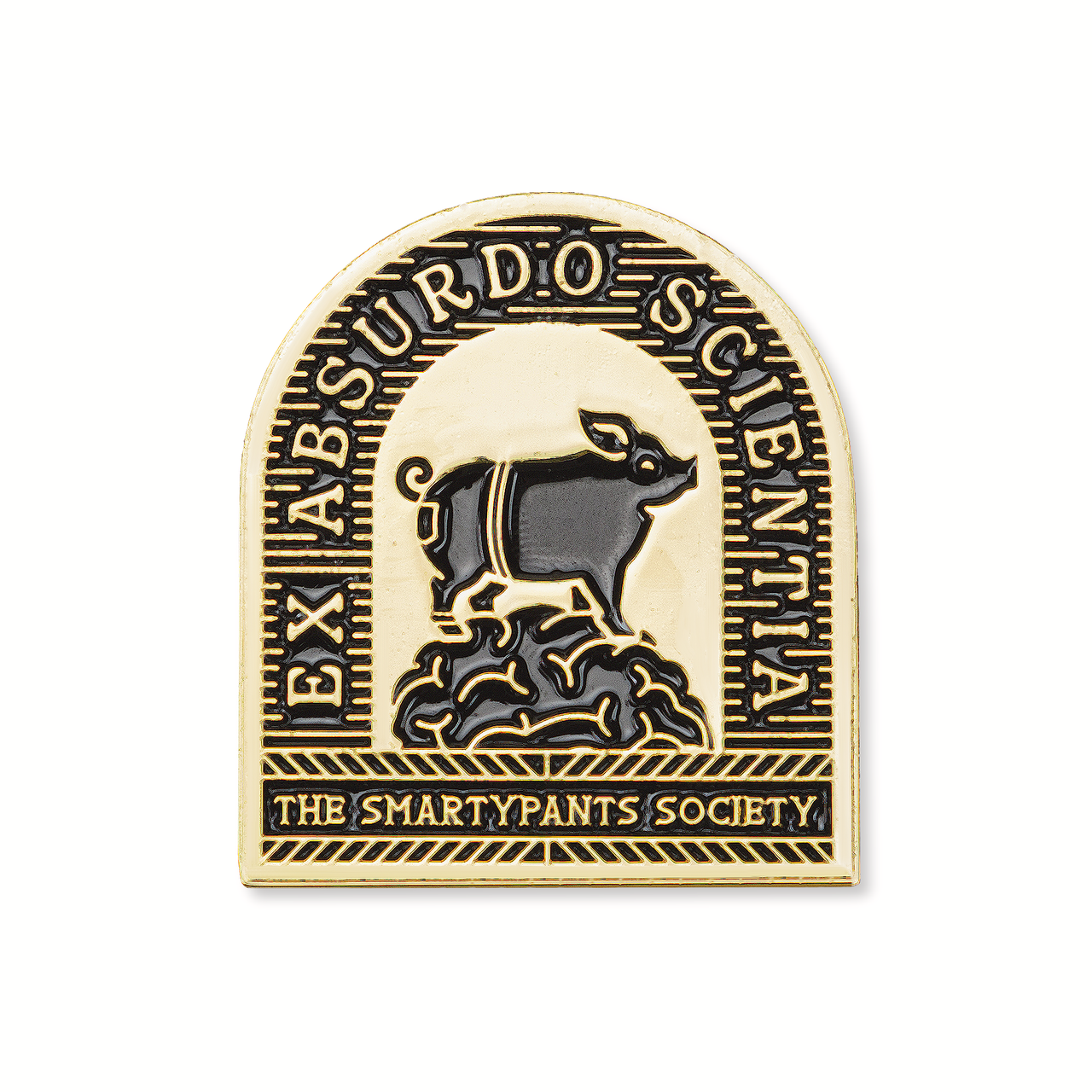 Smartypants Society Pin