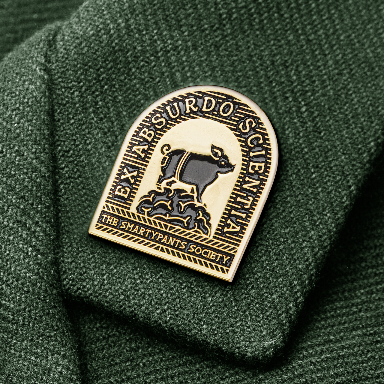 Smartypants Society Pin