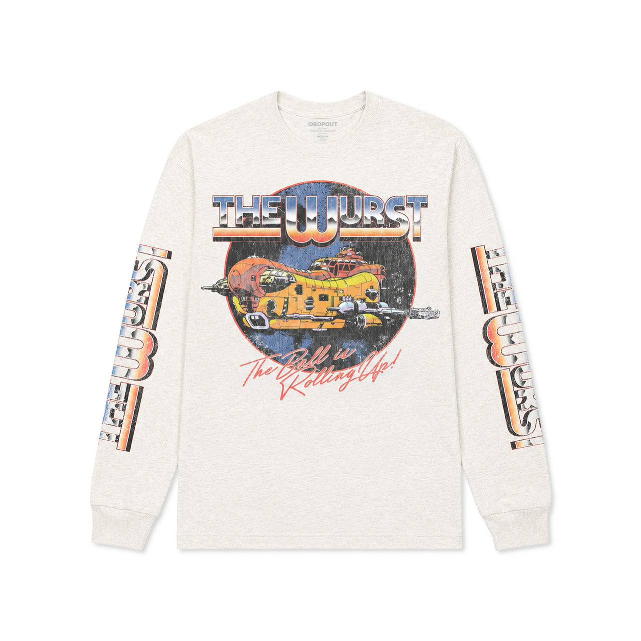 The Wurst Vintage Long-Sleeve T-Shirt