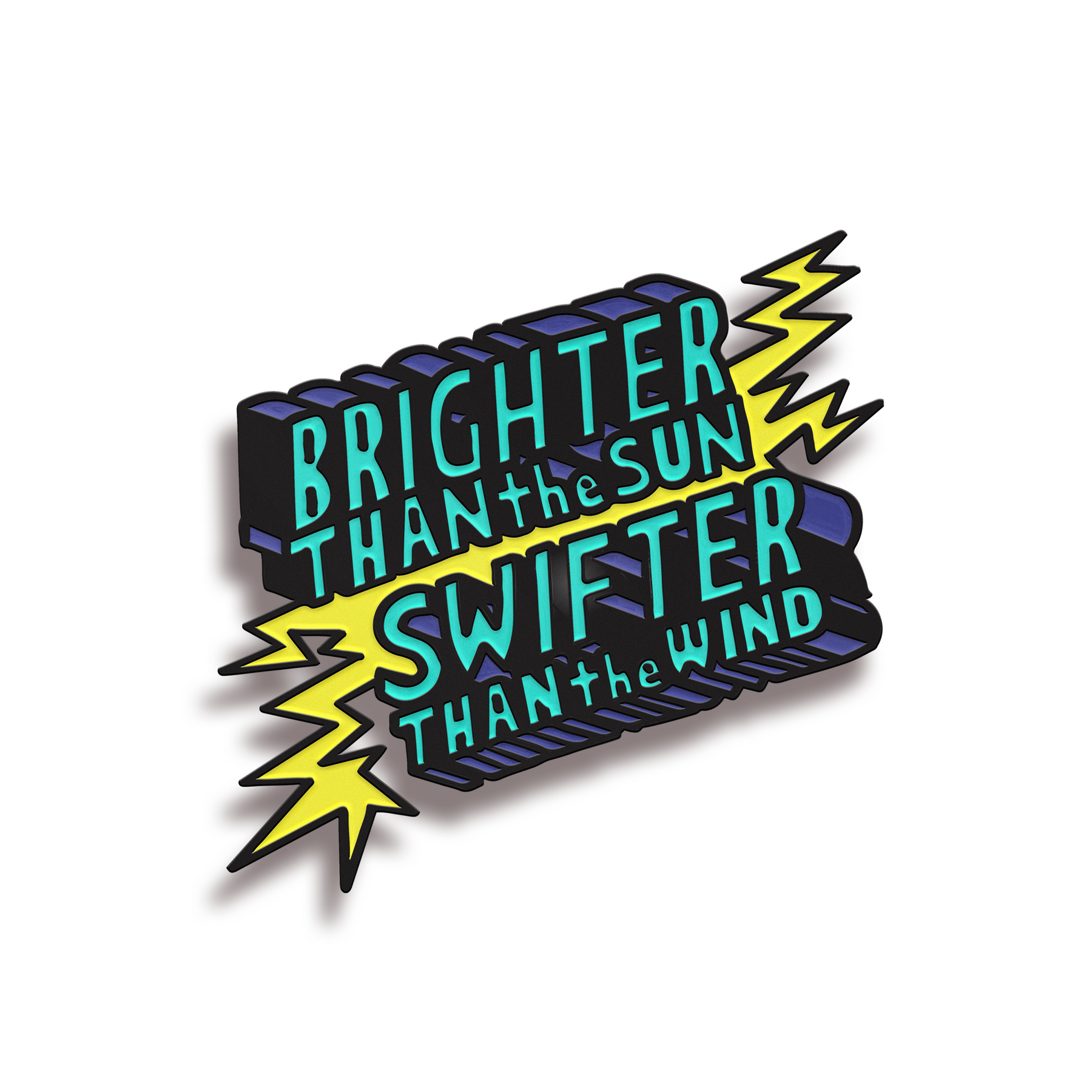 Pin Of The Month October '23 Brighter Than the Sun Dropout Store