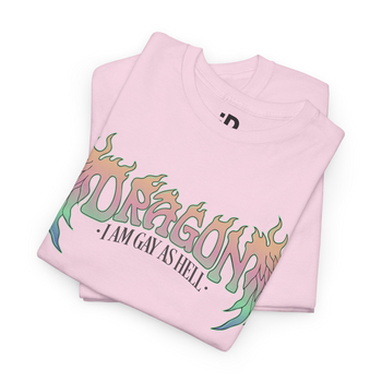 Dragon, I Am Gay As Hell T-Shirt