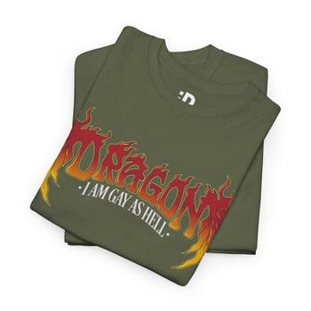 Dragon, I Am Gay As Hell T-Shirt