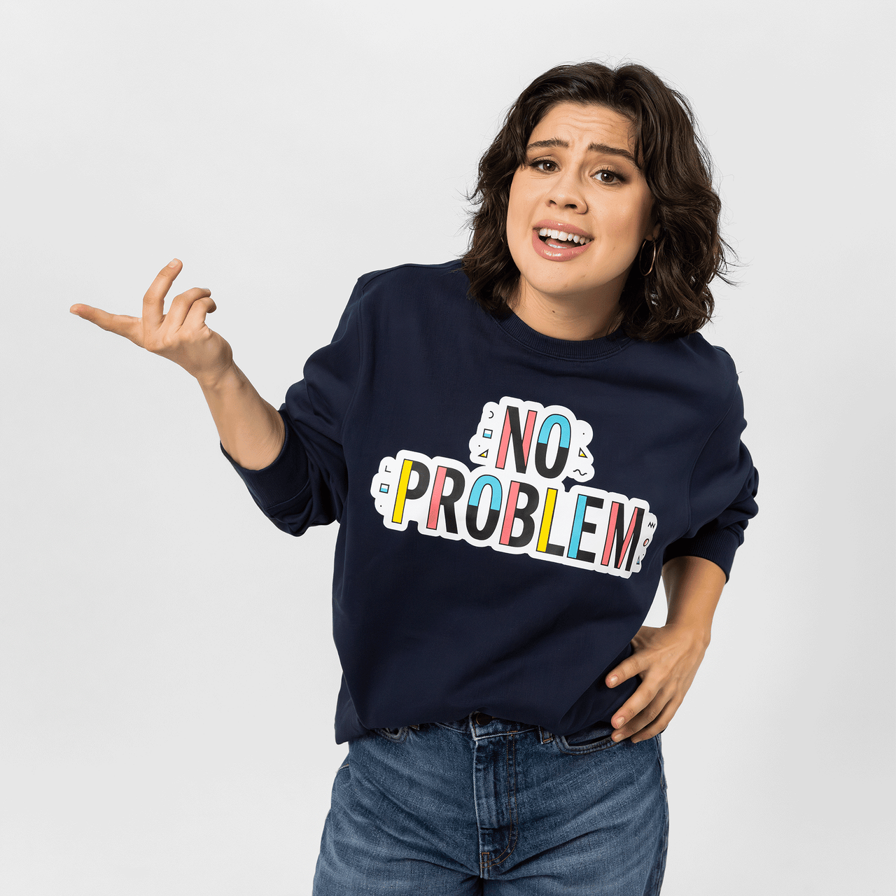 "No Problem" Crewneck Sweatshirt