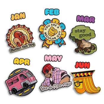 2026 Pin of the Month Bundle (Jan-June)