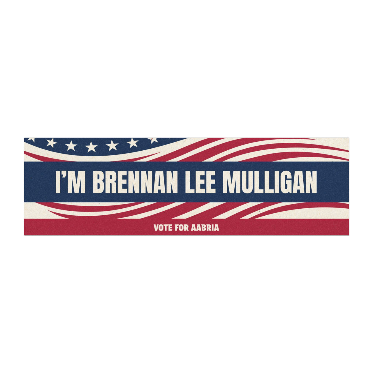 Aabria Outvoted Bumper Sticker