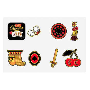 Game Changer Jackpot Stickers
