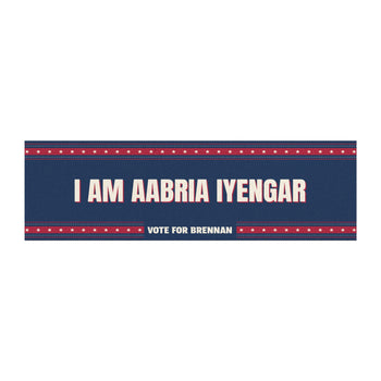 Brennan Outvoted Bumper Sticker