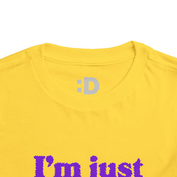 "I'm Just A Baby" Toddler Tee