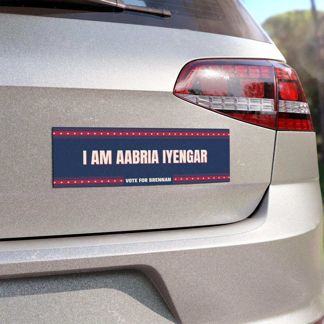 Brennan Outvoted Bumper Sticker