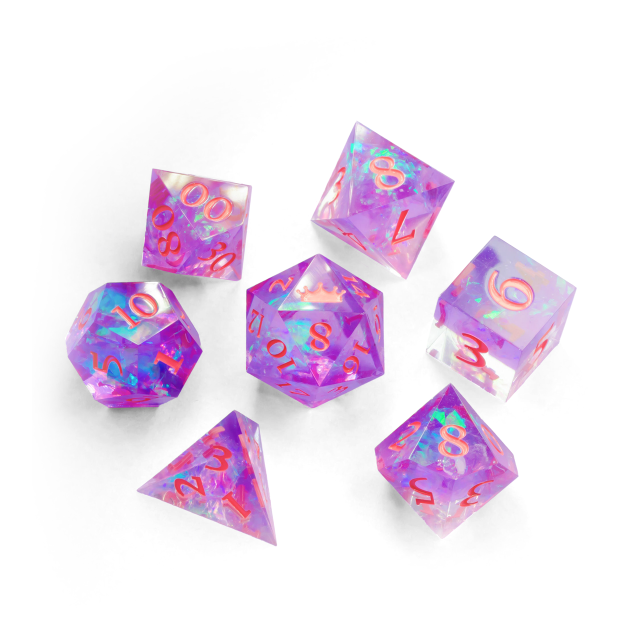 A Crown of Candy Dice Set