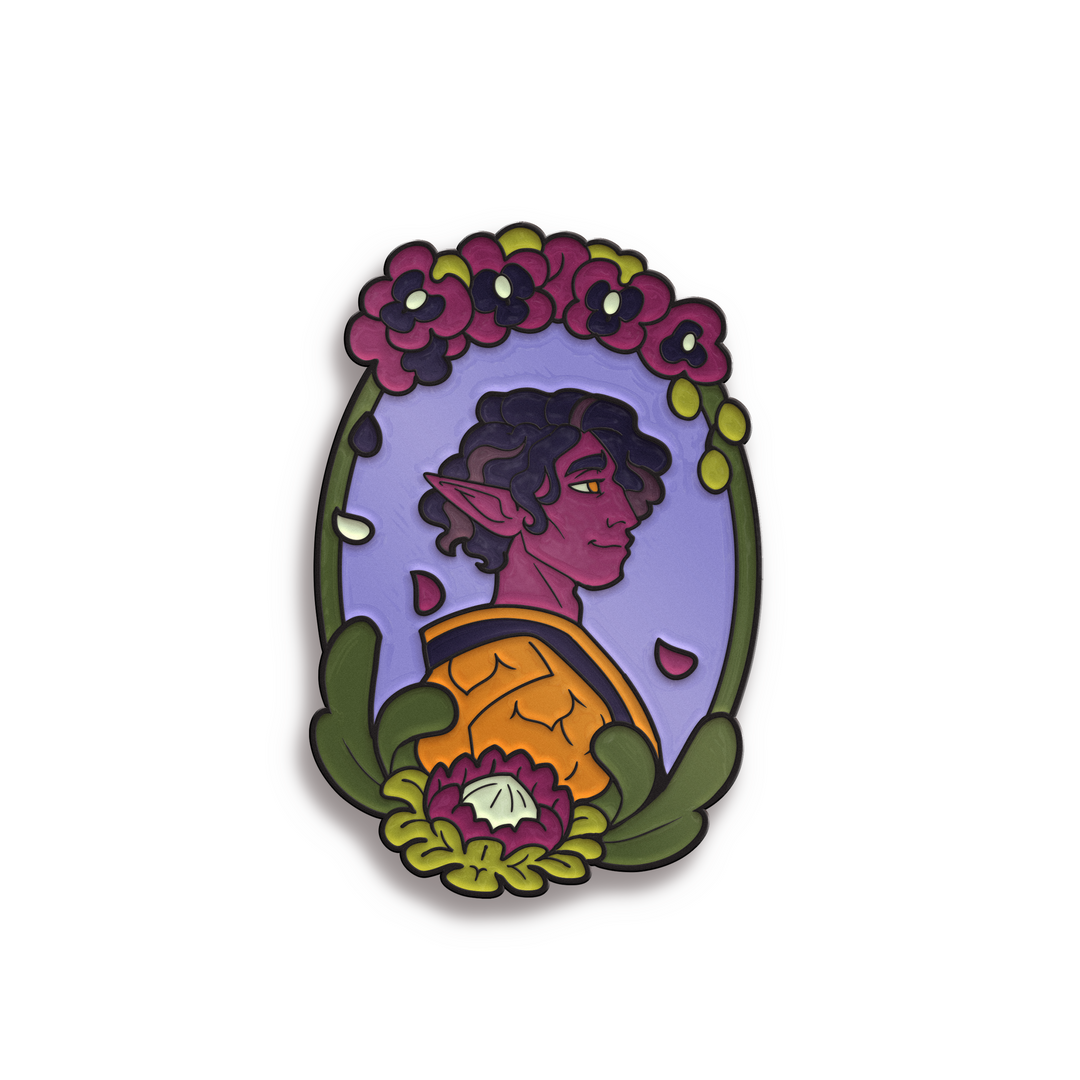 Dimension 20: A Court of Fey & Flowers Pin Set