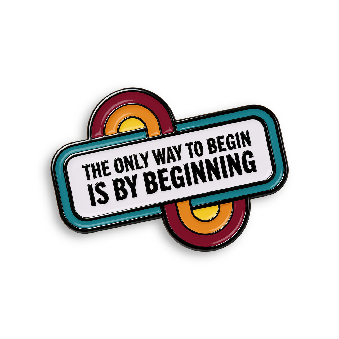 Pin of the Month Aug '26 - The Only Way to Begin