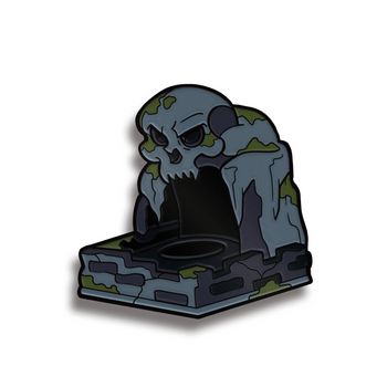 The Box of Doom Enamel Pin