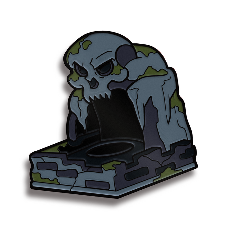 The Box of Doom Enamel Pin