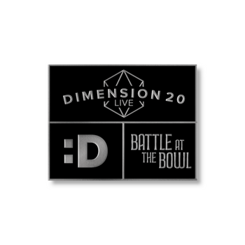 Battle At The Bowl Enamel Pin