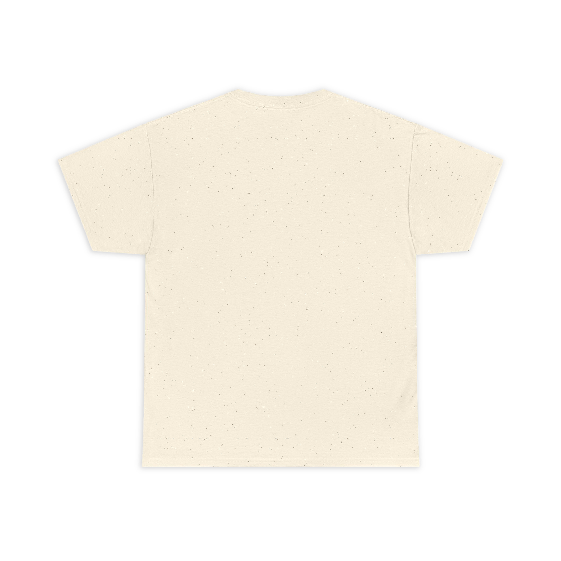 Beige t-shirt on a white background