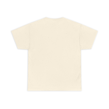 Beige t-shirt on a white background