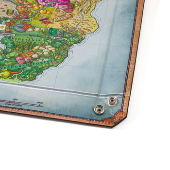 A Crown of Candy Calorum Map Dice Rolling Tray