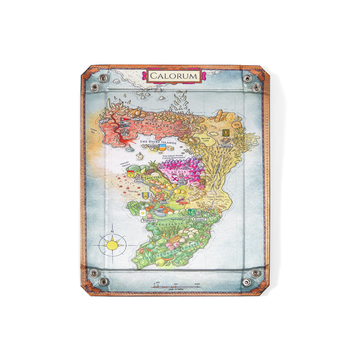 A Crown of Candy Calorum Map Dice Rolling Tray