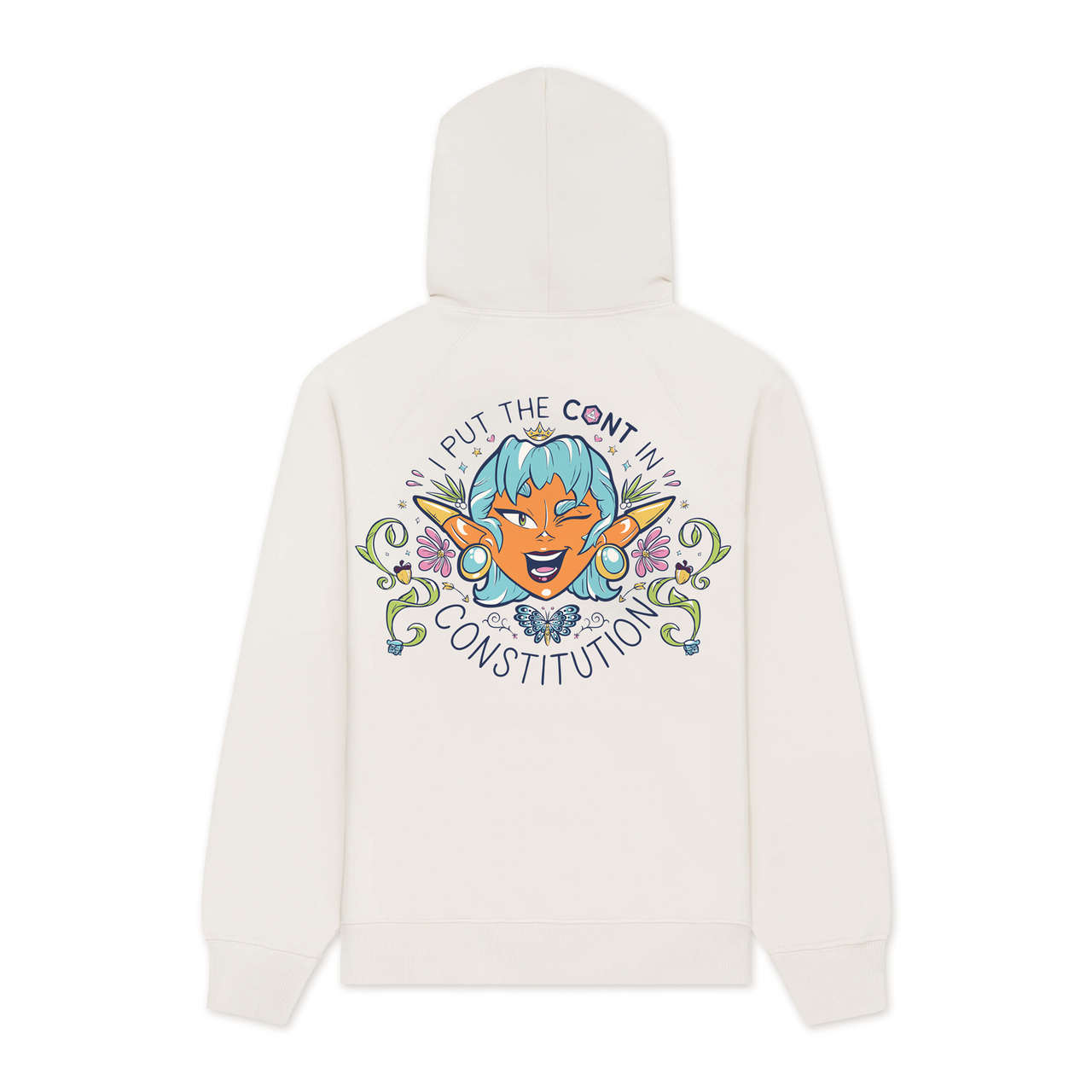 I Put the Cont in Constitution Hoodie