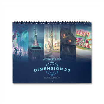 Worlds of Dimension 20 Calendar 2026