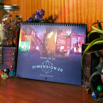 Worlds of Dimension 20 Calendar 2025
