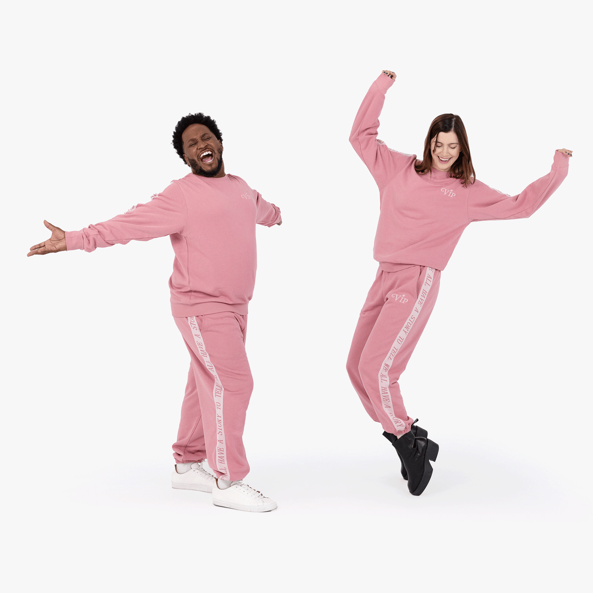 Vip Drop Out VIP Striped Joggers - Dropout Store