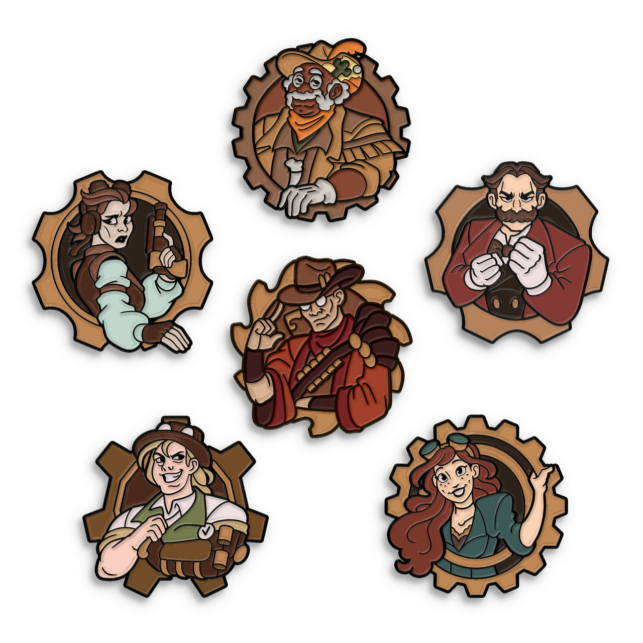 Cloudward Ho Pin Set