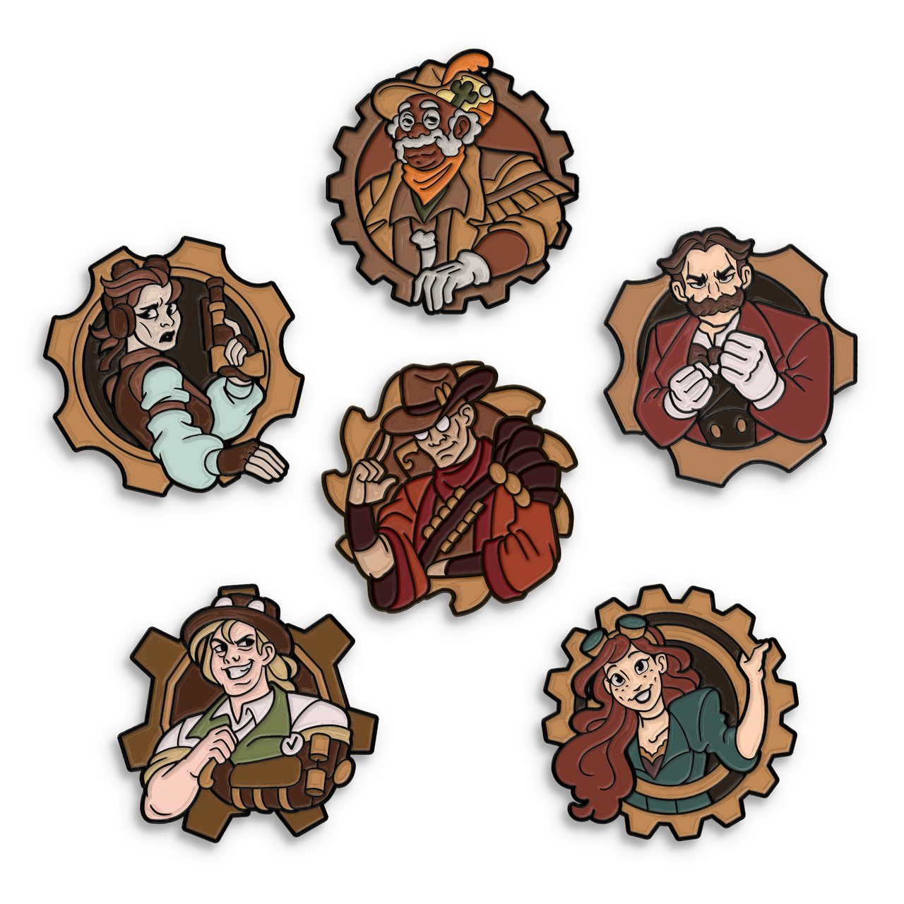 Cloudward Ho Pin Set
