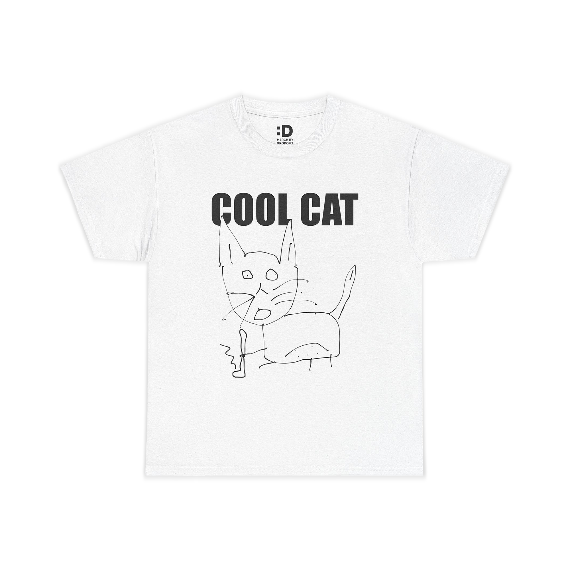 Jacob's Cool Cat T-Shirt - Dropout Store Jacob's Cool Cat T-Shirt - Dropout Store