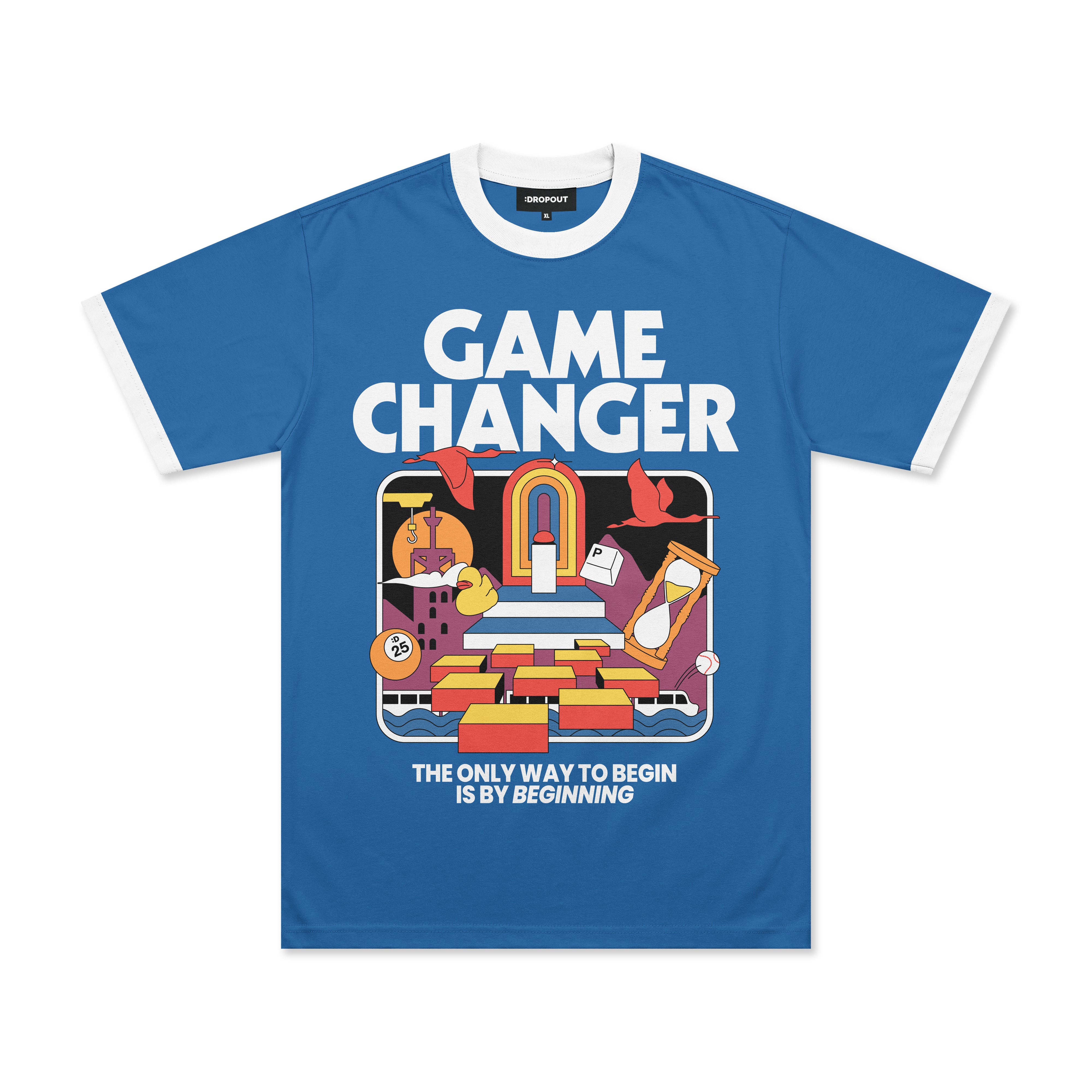Game Changer Ringer T-Shirt - Dropout Store