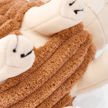 Nut Pug Plush Keychain