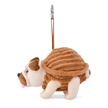 Nut Pug Plush Keychain