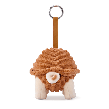 Nut Pug Plush Keychain