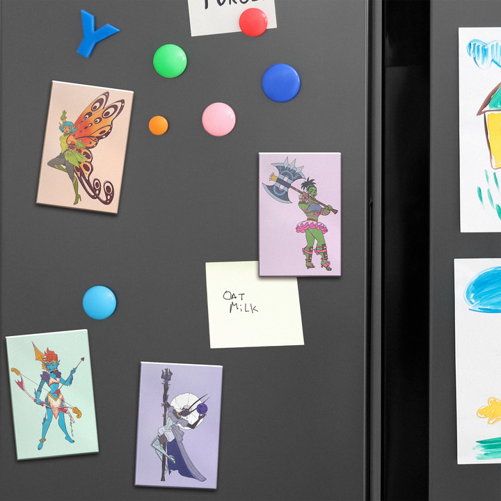 Dungeons And Drag Queens Pin-up Magnets