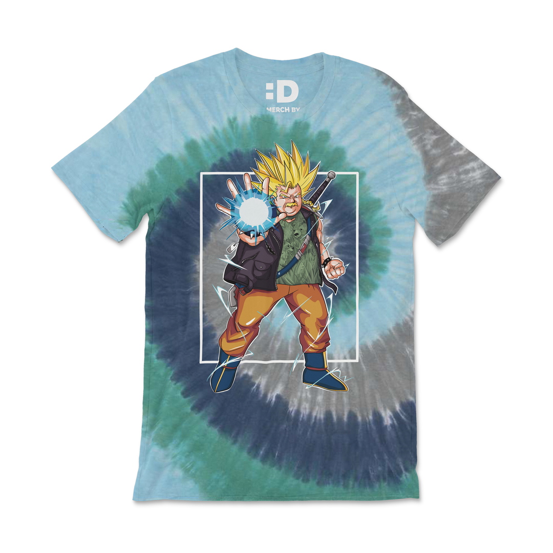 Super Saiyan Jacob Tie Dye Shirt